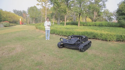 Remote-controlled lawnmower T1