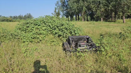 Remote-controlled lawnmower T1